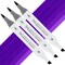 Artfinity Sketch Marker Sets - Set of 3 - Amethyst BV1-7, Vibrant, Professional, Dye-Based Alcohol Markers for Artists, Drawing, Travel, & More
